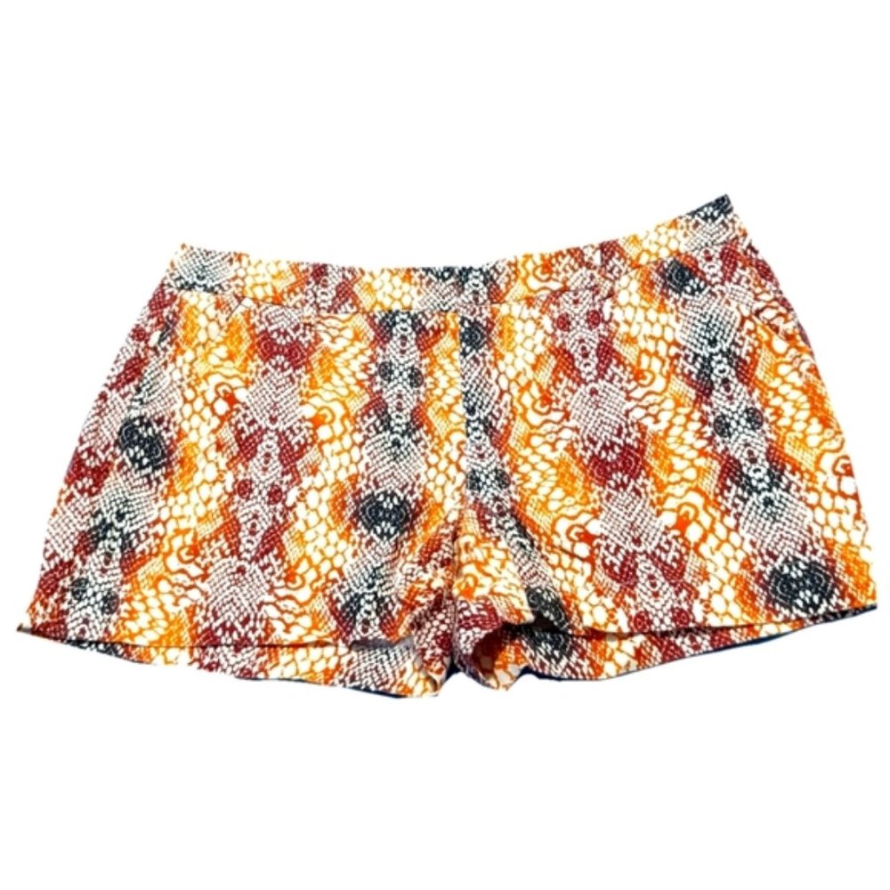 Anthropology Level 99 Snakeskin Shorts Size 28